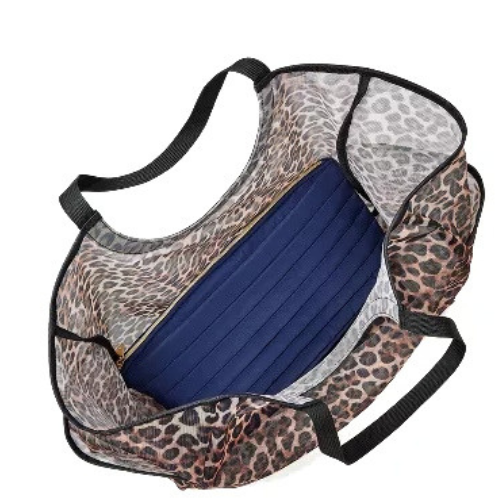Lexam Store Leopard Print Beach Tote Bag